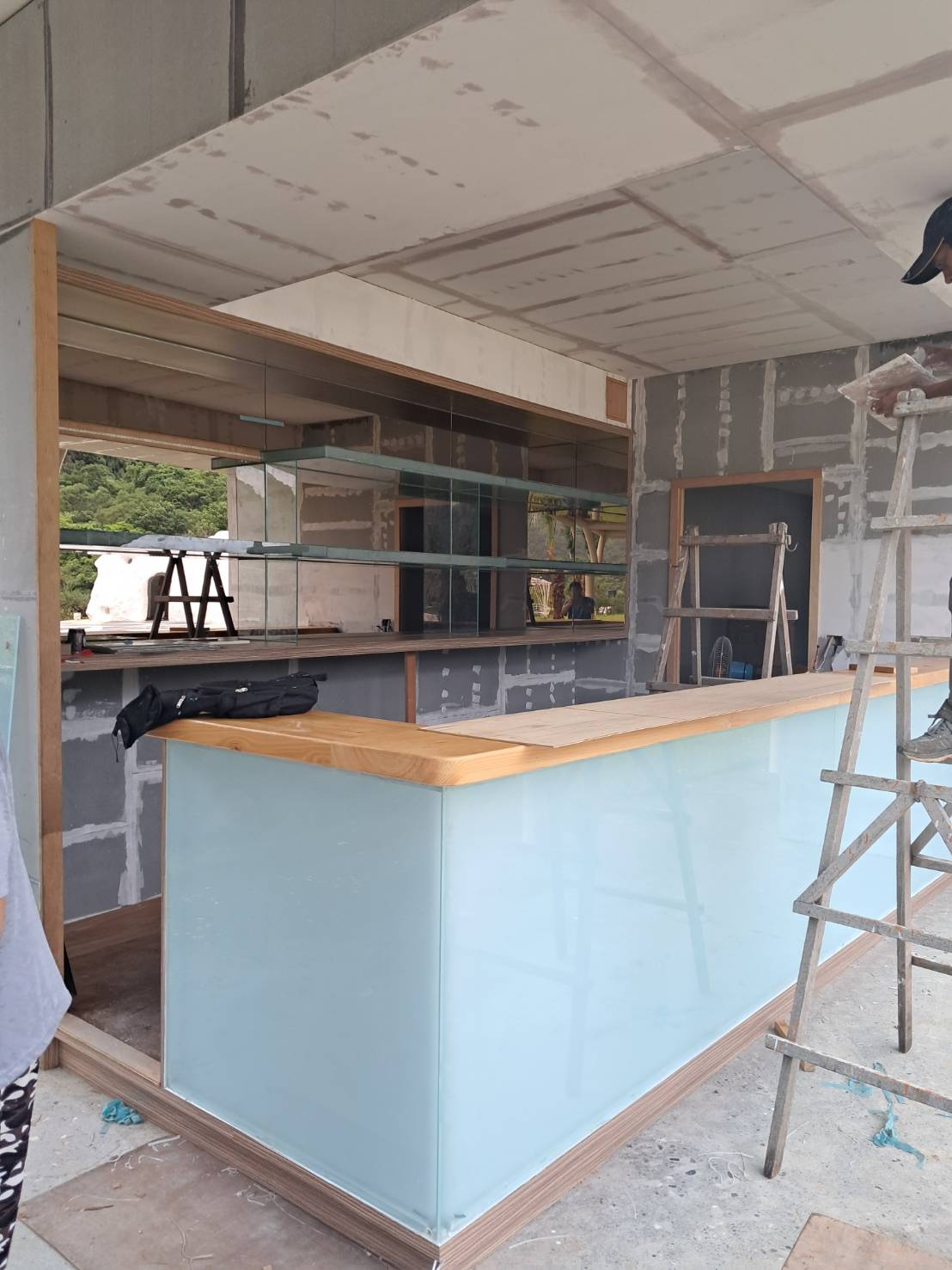 新北店面玻璃訂製裝潢